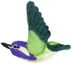 Felt Bird Garden Ornament -  Costas Hummingbird