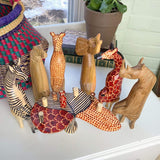 Hand-carved Party Animal Set
