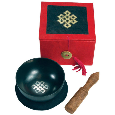 Meditation Bowl Box: 3'' Endless Knot