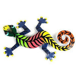 Striped Metal Gecko - 8"