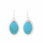Turquoise Ovals Earrings