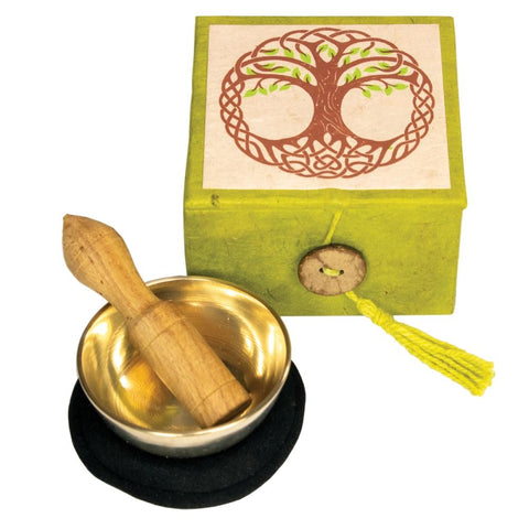 Mini Meditation Bowl Box: 2" Tree of Life