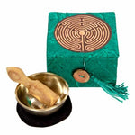 Mini Meditation Bowl Box: 2" Garden Labyrinth