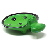 Soapstone Hippo Bowl, 5 inch - Green