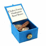 Mini Meditation Bowl Box: 2" Throat Chakra